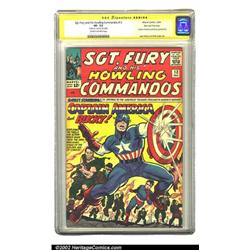 Sgt. Fury and his Howling Commandos #13 Stan Lee File Copy (Marvel, 1964) CGC VF- 7.5 Cream to of...