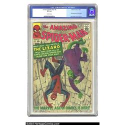 The Amazing Spider-Man #6 (Marvel, 1963) CGC VF 8.0 Off-white pages. This issue features the firs...