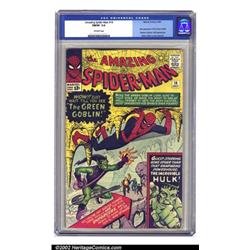 The Amazing Spider-Man #14 (Marvel, 1964) CGC FN/VF 7.0 Off-white pages. Perhaps the hottest book...