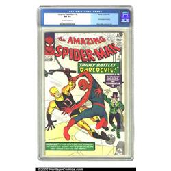 The Amazing Spider-Man #16 (Marvel, 1964) CGC NM 9.4 Off-white to white pages. This super high-gr...