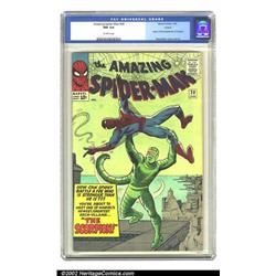 The Amazing Spider-Man #20 Circle 8 pedigree (Marvel, 1965) CGC NM 9.4 Off-white pages. "How can...