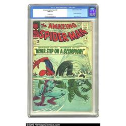 The Amazing Spider-Man #29 (Marvel, 1965) CGC NM 9.4 Off-white pages. The Scorpion battles Spidey...