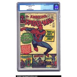 The Amazing Spider-Man #38 (Marvel, 1966) CGC VF+ 8.5 Off-white pages. The final Steve Ditko issu...