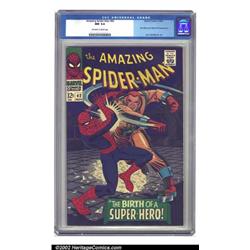 The Amazing Spider-Man #42 (Marvel, 1966) CGC NM 9.4 Off-white to white pages. John Romita, Sr. h...