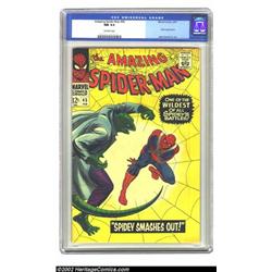 The Amazing Spider-Man #45 (Marvel, 1967) CGC NM 9.4 Off-white pages. This outstanding example of...