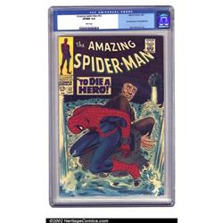 The Amazing Spider-Man #52 (Marvel, 1967) CGC VF/NM 9.0 White pages. The Kingpin makes his third...