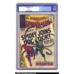 The Amazing Spider-Man #56 (Marvel, 1968) CGC NM+ 9.6 White pages. Captain George Stacy appears f...