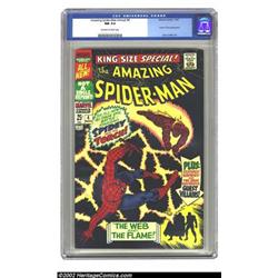 The Amazing Spider-Man Annual #4 (Marvel, 1967) CGC NM 9.4 Off-white to white pages. It's a squar...