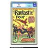 Image 1 : Fantastic Four #4 (Marvel, 1962) CGC NM 9.4 Off-white pages. This key issue features the first Si...
