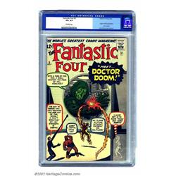 Fantastic Four #5 (Marvel, 1962) CGC VF+ 8.5 Off-white pages. These early issues seem to be becom...