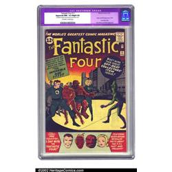 Fantastic Four #11 (Marvel, 1963) CGC Apparent NM- 9.2 Slight (A) Off-white to white pages. The I...