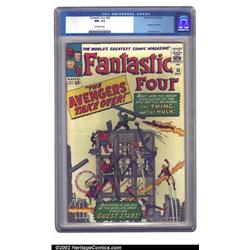 Fantastic Four #26 (Marvel, 1964) CGC NM- 9.2 Off-white pages. Most of the 1963 Marvel Universe a...