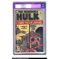 The Incredible Hulk #4 (Marvel, 1962) CGC Apparent VF- 7.5 Cream to off-white pages. Fantasy as y...