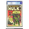 Image 1 : The Incredible Hulk #6 (Marvel, 1963) CGC NM 9.4 Off-white pages. The last issue of Ol' Greenskin...