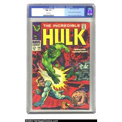 The Incredible Hulk #108 (Marvel, 1968) CGC NM+ 9.6 White pages. Out of the 27 copies of this iss...