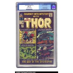Journey into Mystery #119 (Marvel, 1965) CGC NM- 9.2 Cream to off-white pages. A distinctive four...