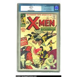 X-Men #1 (Marvel, 1963) CGC VG/FN 5.0 Off-white pages. The origin and first appearance of the X-M...