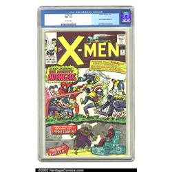 X-Men #9 (Marvel, 1965) CGC NM- 9.2 Off-white pages. This awesome copy has shiny cover gloss that...