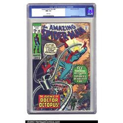 The Amazing Spider-Man #88 (Marvel, 1970) CGC NM+ 9.6 White pages. This is a fantastic copy, with...