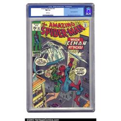 The Amazing Spider-Man #92 (Marvel, 1971) CGC NM 9.4 White pages. X-mutant Iceman makes a guest a...