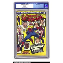 The Amazing Spider-Man #121 (Marvel, 1973) CGC NM- 9.2 Off-white pages. The death of his beloved...