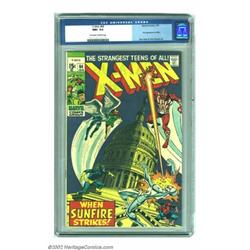 X-Men #64 Edenwald pedigree (Marvel, 1970) CGC NM+ 9.6 Off-white to white pages. This first appea...