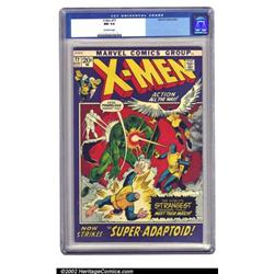 X-Men #77 (Marvel, 1972) CGC NM 9.4 Off-white pages. George Tuska cover. Bright, vivid color owin...