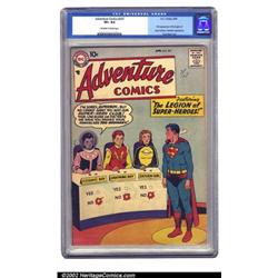 Adventure Comics #247 (DC, 1958) CGC VF+ 8.5 Off-white to white pages. The Legion of Super-Heroes...