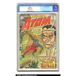 The Atom #1 (DC, 1962) CGC FN/VF 7.0 Off-white pages. On the heels of the successful revival (alb...