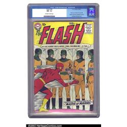 The Flash #105 (DC, 1959) CGC NM- 9.2 Off-white to white pages. This is an absolutely stunning co...