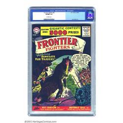 Frontier Fighters #6 (DC, 1956) CGC VF/NM 9.0 Off-white pages. DCs from the mid-1950s have proven...