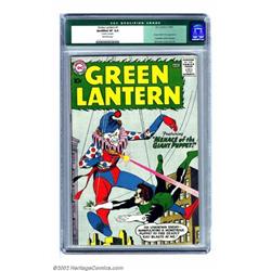 Green Lantern #1 (DC, 1960) CGC Qualified VF 8.0 Off-white pages. CGC gave this book a qualified...