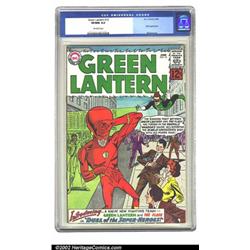 Green Lantern #13 (DC, 1962) CGC VF/NM 9.0 Off-white pages. The Flash joins GL in this issue, but...