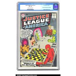 Justice League of America #1 (DC, 1960) CGC VG+ 4.5 Cream to off-white pages. The comic world was...