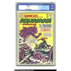 Showcase #30 (DC, 1961) CGC VF 8.0 White pages. Aquaman had been around in the DC Universe since...