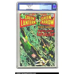 Green Lantern #81 (DC, 1970) CGC NM+ 9.6 White pages. The eye-catching covers Neal Adams was crea...