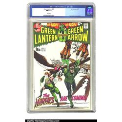 Green Lantern #82 (DC, 1971) CGC NM+ 9.6 White pages. The Harpies give the Greens all they can ha...