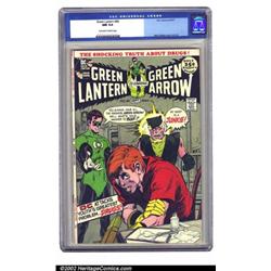 Green Lantern #85 (DC, 1971) CGC NM 9.4 Off-white to white pages. Neal Adams was renowned for his...