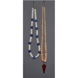 TWO PUEBLO NECKLACES