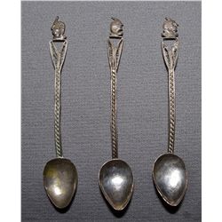 THREE SILVER SPOONS