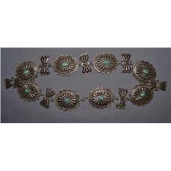 NAVAJO CONCHO HAT BAND