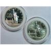 1986-P&S Statue Dollars Gem Cameo Pf & Gem BU