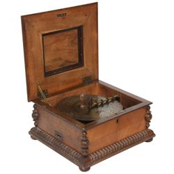 Kalliope 9 in. Disc Bell Music Box