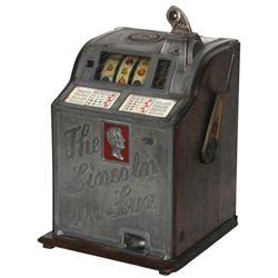 Watling The Lincoln De Lux 25 Cent Slot Machine