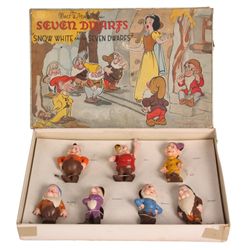 Seven Dwarfs Figural Toy Set