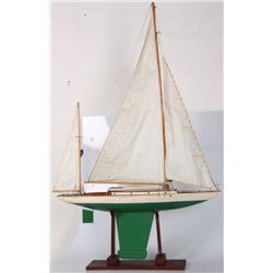 Vintage Seaworthy Yacht Pond Boat