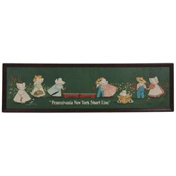 Pennsylvania New York Line Advertisement
