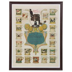 W.J. Donovan Shaving Mug Advertisement