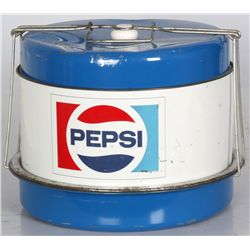 Vintage Pepsi Cake Carrier & Saver Tin