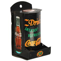 Tin Coca-Cola Toothpick Dispenser